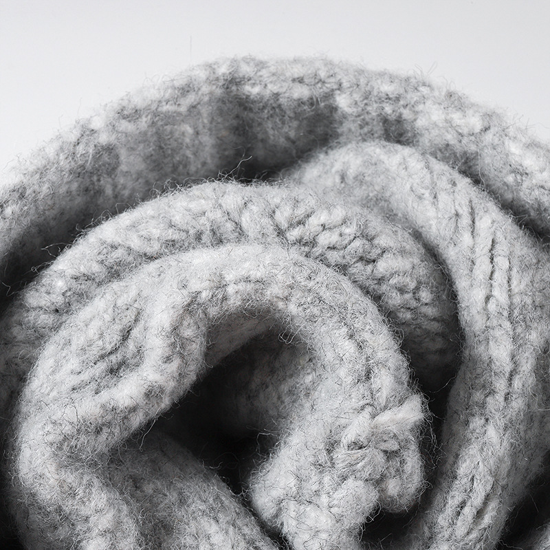 Wool Blend Cable Knit Beanie H - Beanie Cuffed Knit recension och pris